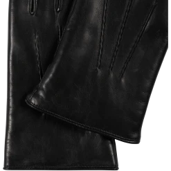 Fratelli Orsini Aldo (black) - Lambskin Leather Gloves With Lambswool Lining & Touchscreen