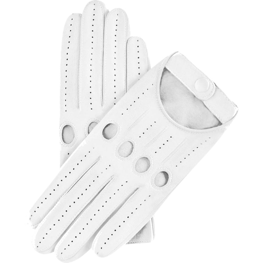 Fratelli Orsini Alessa (white) - Lambskin Leather Driving Gloves Women's Gloves 1 Fratelli Orsini Alessa (white) - Lambskin Leather Driving Gloves Women's Gloves