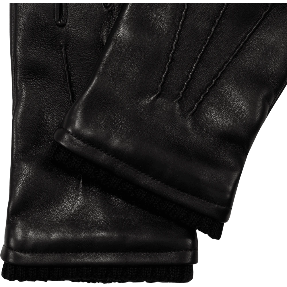 Fratelli Orsini Men's Gloves Alessandro (black) - Lambskin Leather Gloves With Cashmere Lining & Touchscreen 4 Fratelli Orsini Men's Gloves Alessandro (black) - Lambskin Leather Gloves With Cashmere Lining & Touchscreen