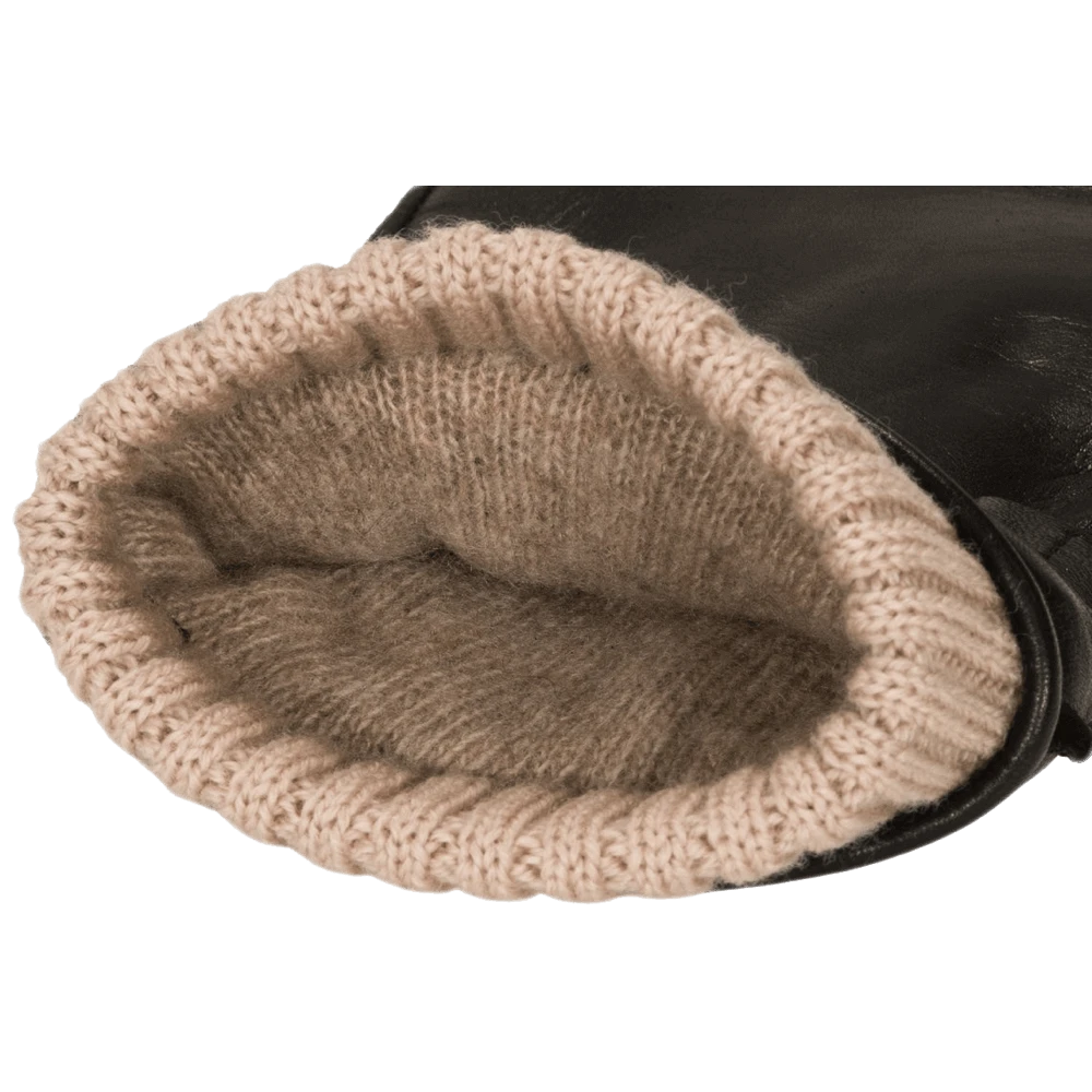 Fratelli Orsini Alonzo (black) - Lambskin Leather Gloves With Cashmere Lining & Touchscreen 2 Fratelli Orsini Alonzo (black) - Lambskin Leather Gloves With Cashmere Lining & Touchscreen