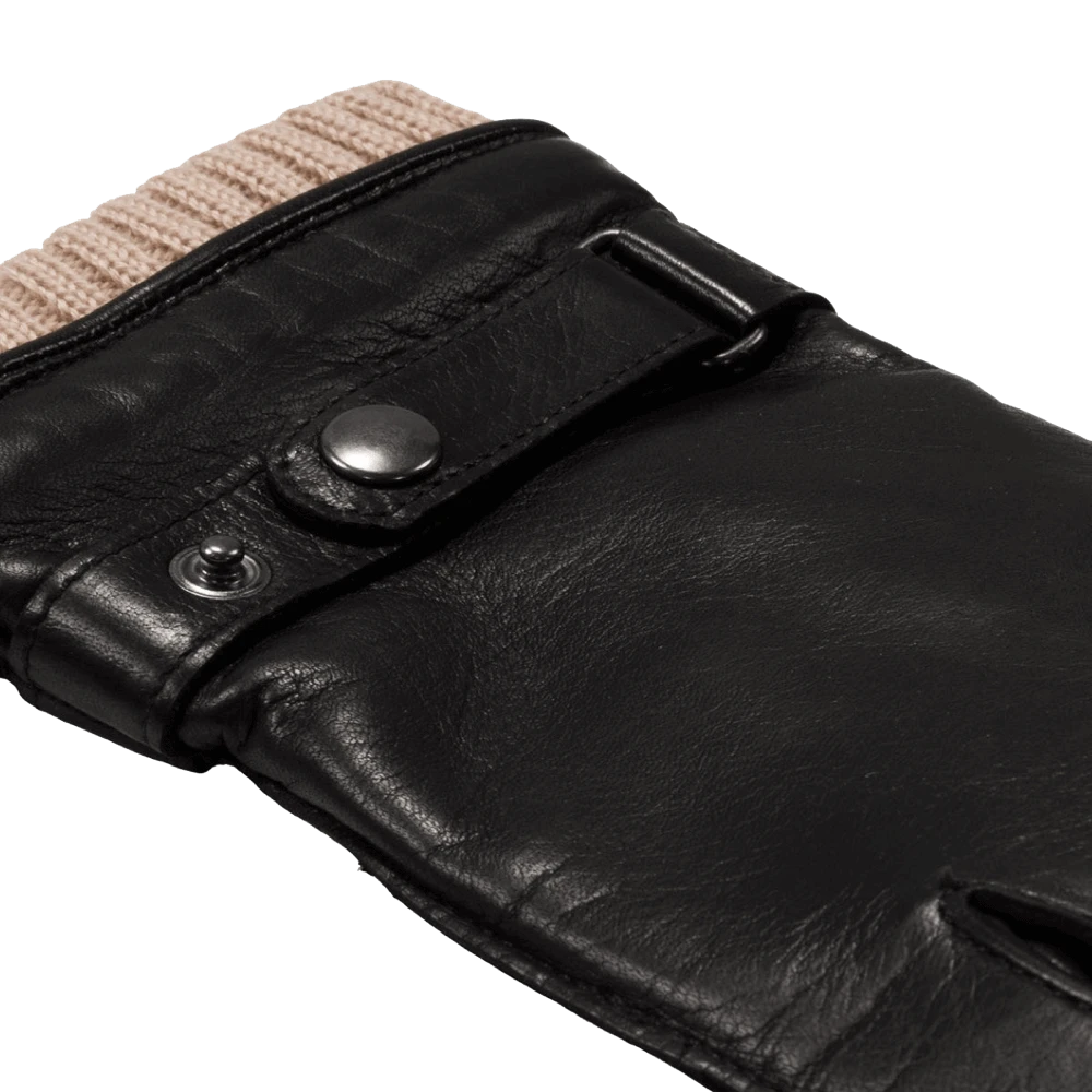 Fratelli Orsini Alonzo (black) - Lambskin Leather Gloves With Cashmere Lining & Touchscreen 3 Fratelli Orsini Alonzo (black) - Lambskin Leather Gloves With Cashmere Lining & Touchscreen