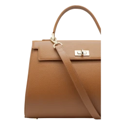 Fratelli Orsini Beatrice - Calf Leather Women's Handbag With Cross Body Shoulder Strap