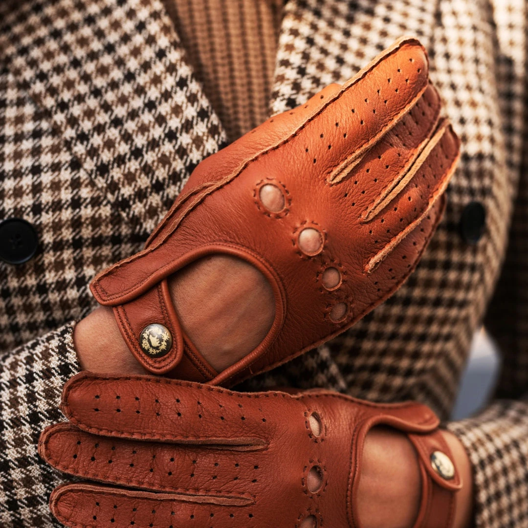 Fratelli Orsini Maria (brown) - American Deerskin Leather Driving Gloves Women's Gloves Fratelli Orsini Maria (brown) - American Deerskin Leather Driving Gloves Women's Gloves