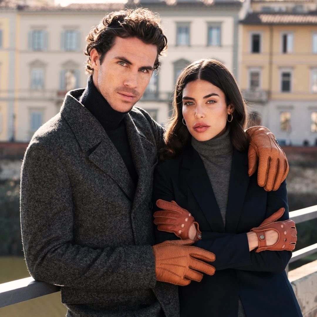 Fratelli Orsini Maria (brown) - American Deerskin Leather Driving Gloves Women's Gloves Fratelli Orsini Maria (brown) - American Deerskin Leather Driving Gloves Women's Gloves