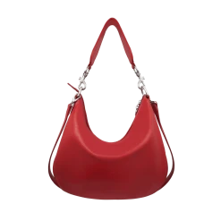 Fratelli Orsini Leather Bags Gigliola - Calf Leather Women’s Bag With Double Shoulder And Cross Body Strap