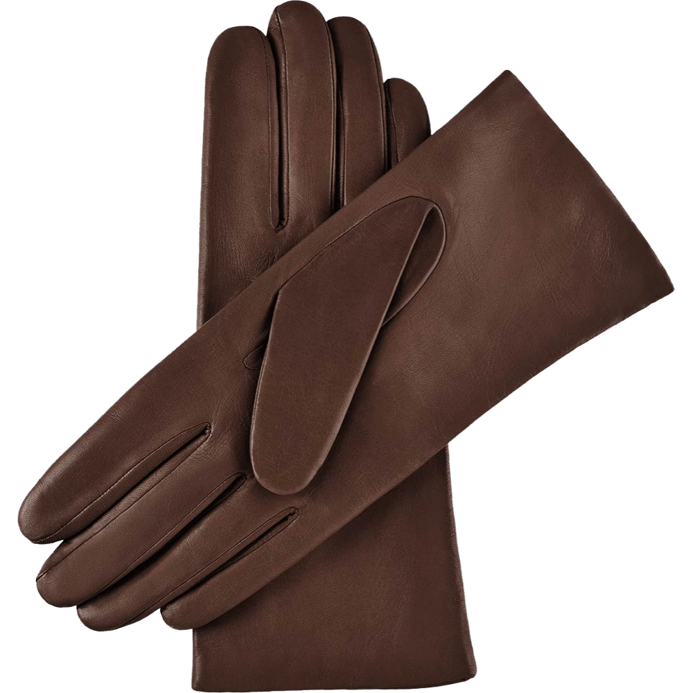 Fratelli Orsini Isabella (brown) - Lambskin Leather Gloves With Cashmere Lining Women's Gloves Fratelli Orsini Isabella (brown) - Lambskin Leather Gloves With Cashmere Lining Women's Gloves