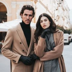 Fratelli Orsini Isabella (black) - Lambskin Leather Gloves With Cashmere Lining Women's Gloves