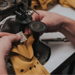 Fratelli Orsini Leonardo (yellow) - American Deerskin Leather Driving Gloves Men's Gloves