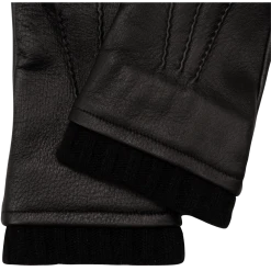 Fratelli Orsini Men's Gloves Lorenzo (black) - American Deerskin Leather Gloves With Cashmere Lining 15 Fratelli Orsini Men's Gloves Lorenzo (black) - American Deerskin Leather Gloves With Cashmere Lining