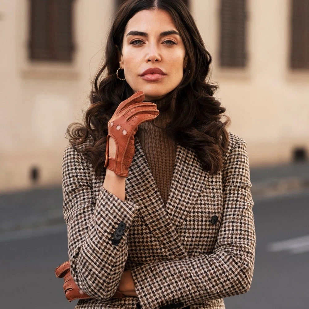 Fratelli Orsini Maria (brown) - American Deerskin Leather Driving Gloves Women's Gloves Fratelli Orsini Maria (brown) - American Deerskin Leather Driving Gloves Women's Gloves