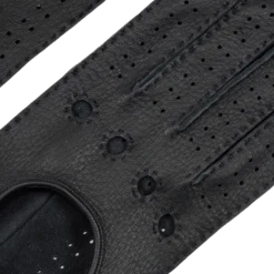 Fratelli Orsini Women's Gloves Maria (black) - American Deerskin Leather Driving Gloves