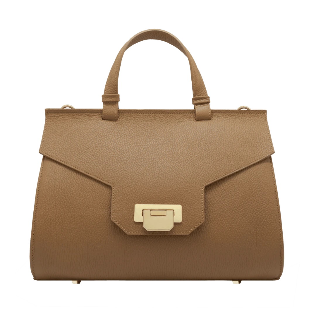 Fratelli Orsini Mariella - Calf Leather Women’s Handbag With A Detachable Cross Body Shoulder Strap Fratelli Orsini Mariella - Calf Leather Women’s Handbag With A Detachable Cross Body Shoulder Strap