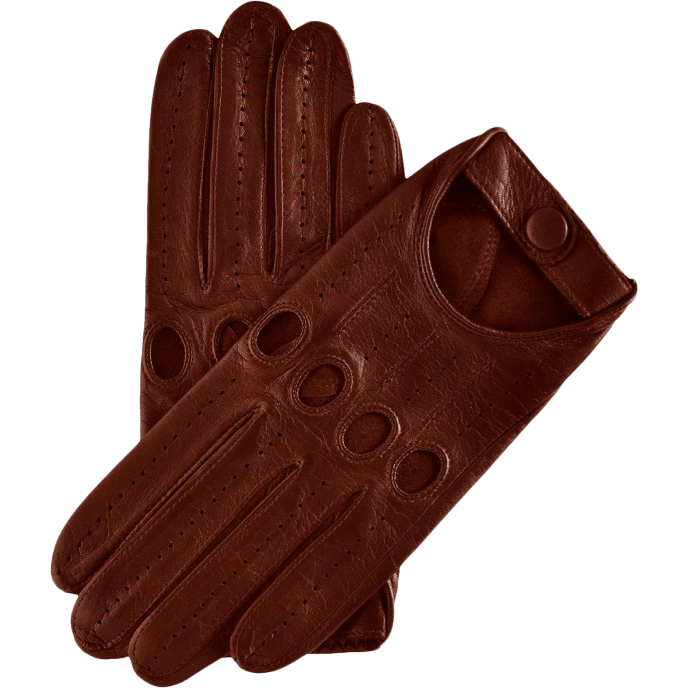 Fratelli Orsini Mario (brown) - Lambskin Leather Driving Gloves Fratelli Orsini Mario (brown) - Lambskin Leather Driving Gloves