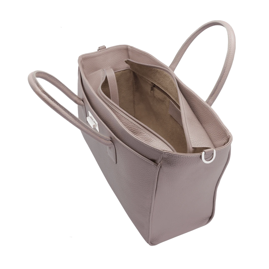 Fratelli Orsini Michelle - Calf Leather Women’s Handbag With Detachable Cross Body Shoulder Strap Leather Bags Fratelli Orsini Michelle - Calf Leather Women’s Handbag With Detachable Cross Body Shoulder Strap Leather Bags