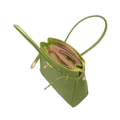 Fratelli Orsini Leather Bags Nora - Calf Leather Women’s Bag With Shoulder Straps