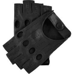 Fratelli Orsini Women's Gloves Rossana (black) - Lambskin Leather Driving Gloves