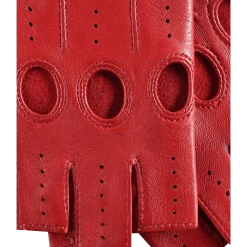 Fratelli Orsini Rossana (red) - Lambskin Leather Driving Gloves 4 Fratelli Orsini Rossana (red) - Lambskin Leather Driving Gloves