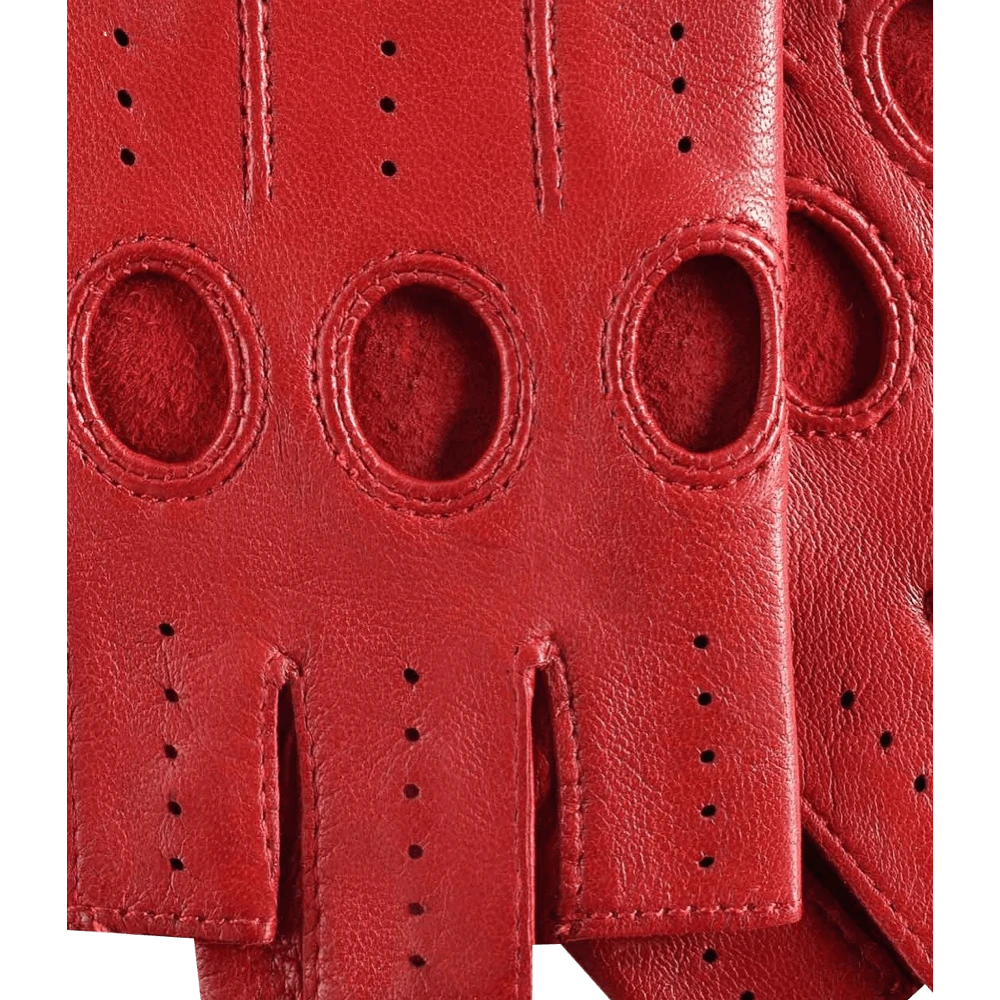 Fratelli Orsini Rossana (red) - Lambskin Leather Driving Gloves Fratelli Orsini Rossana (red) - Lambskin Leather Driving Gloves