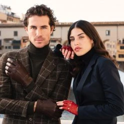 Fratelli Orsini Rossana (red) - Lambskin Leather Driving Gloves 8 Fratelli Orsini Rossana (red) - Lambskin Leather Driving Gloves