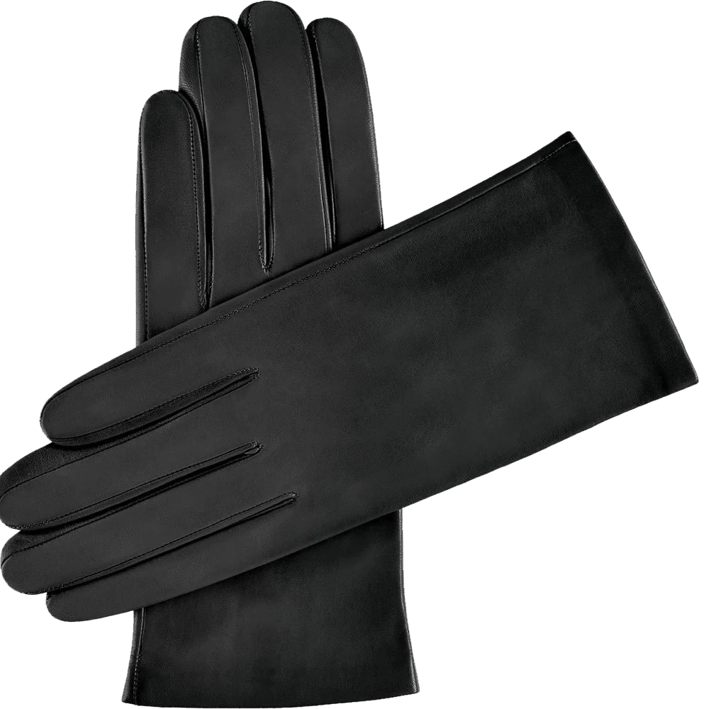 Fratelli Orsini Sofia (black) - Lambskin Leather Gloves With Silk Lining Fratelli Orsini Sofia (black) - Lambskin Leather Gloves With Silk Lining