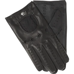 Fratelli Orsini Umberto (black) - Lambskin Leather Driving Gloves & Touchscreen