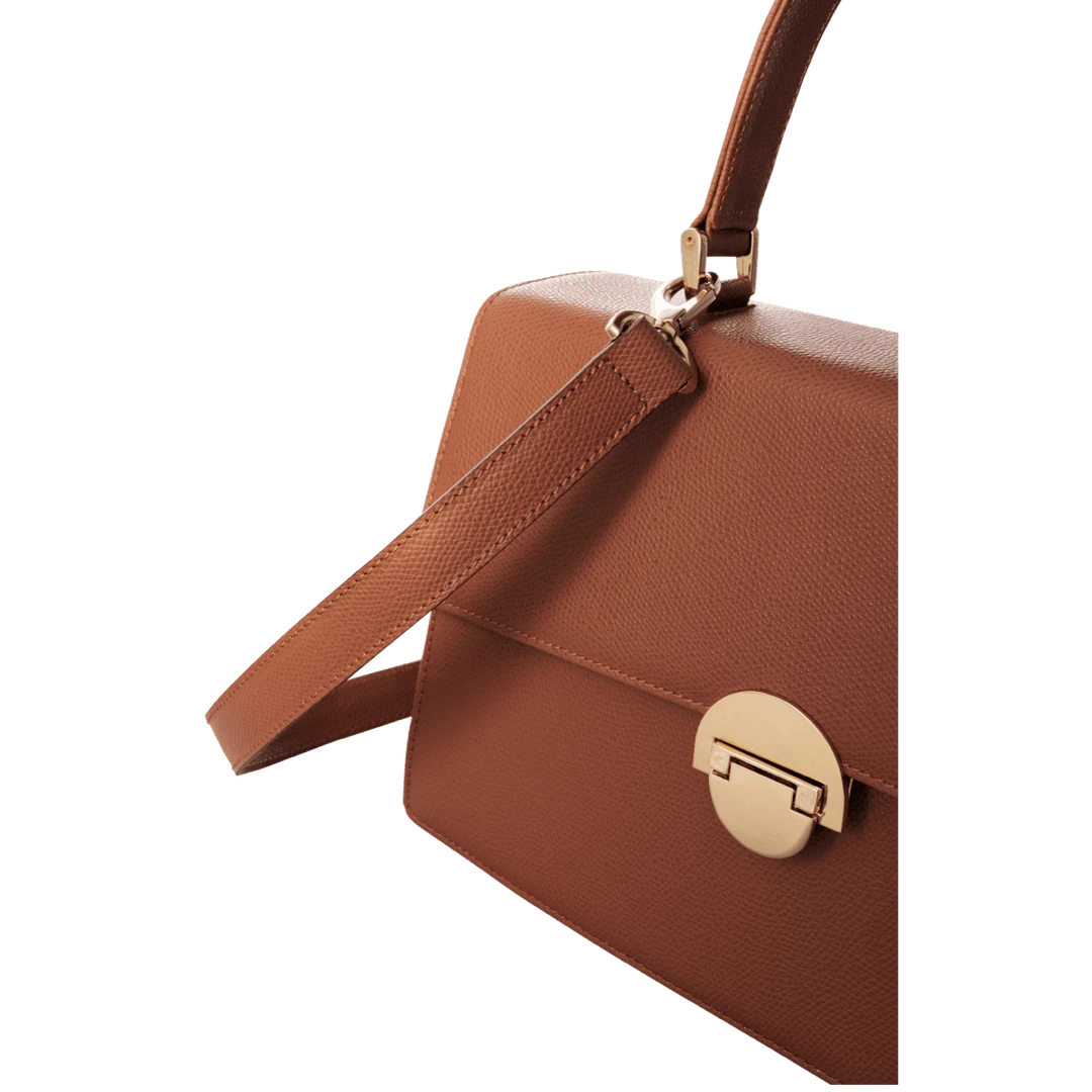 Fratelli Orsini Xenia - Calf Leather Women’s Handbag With A Detachable Cross Body Shoulder Strap Fratelli Orsini Xenia - Calf Leather Women’s Handbag With A Detachable Cross Body Shoulder Strap